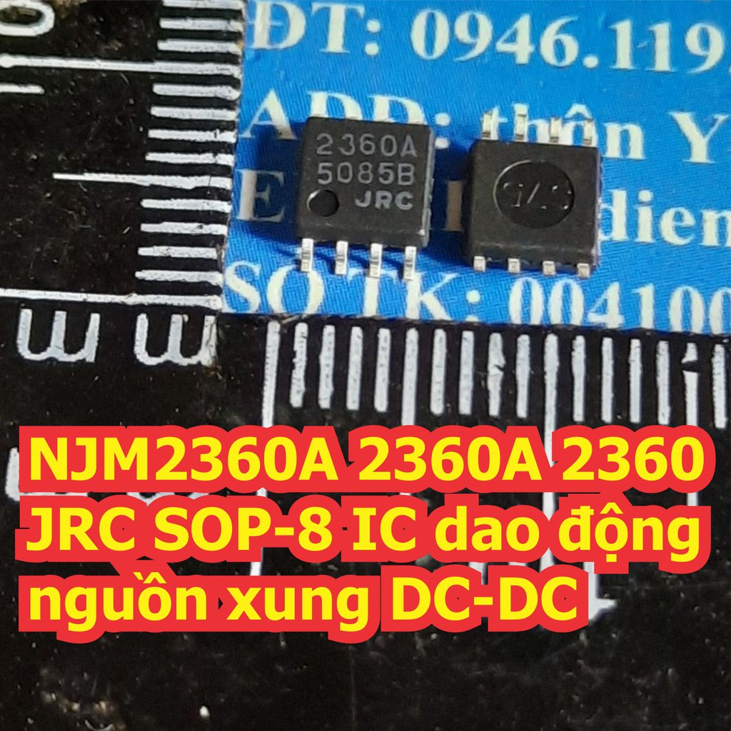 NJM2360A 2360A 2360 JRC SOP-8 IC dao động nguồn xung DC-DC kde6899