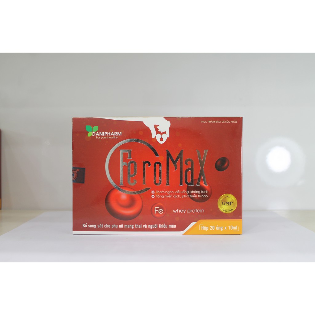 FEROMAX - Bổ sung SẮT , VITAMIN - Cải thiện tình trang thiếu Máu do thiếu Sắt - Tăng miễn dịch, phát triển trí não