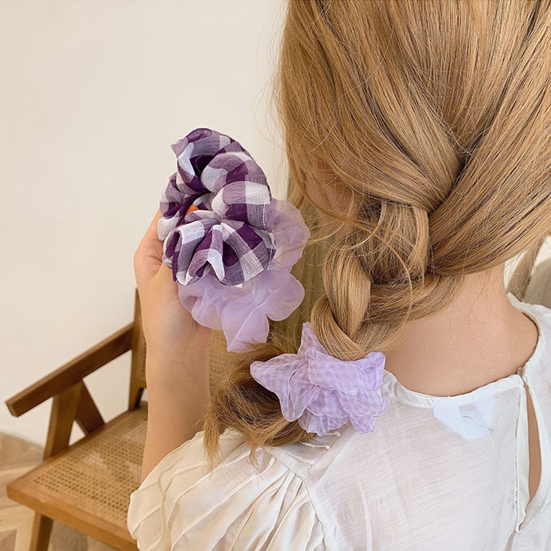 Dây Buộc Tóc Đơn Giản Phong Cách Hàn Quốc Dành Cho Nữ