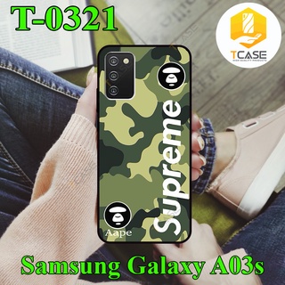 Ốp lưng nhám chống sốc in hình dành cho Samsung Galaxy A03s in hình supreme