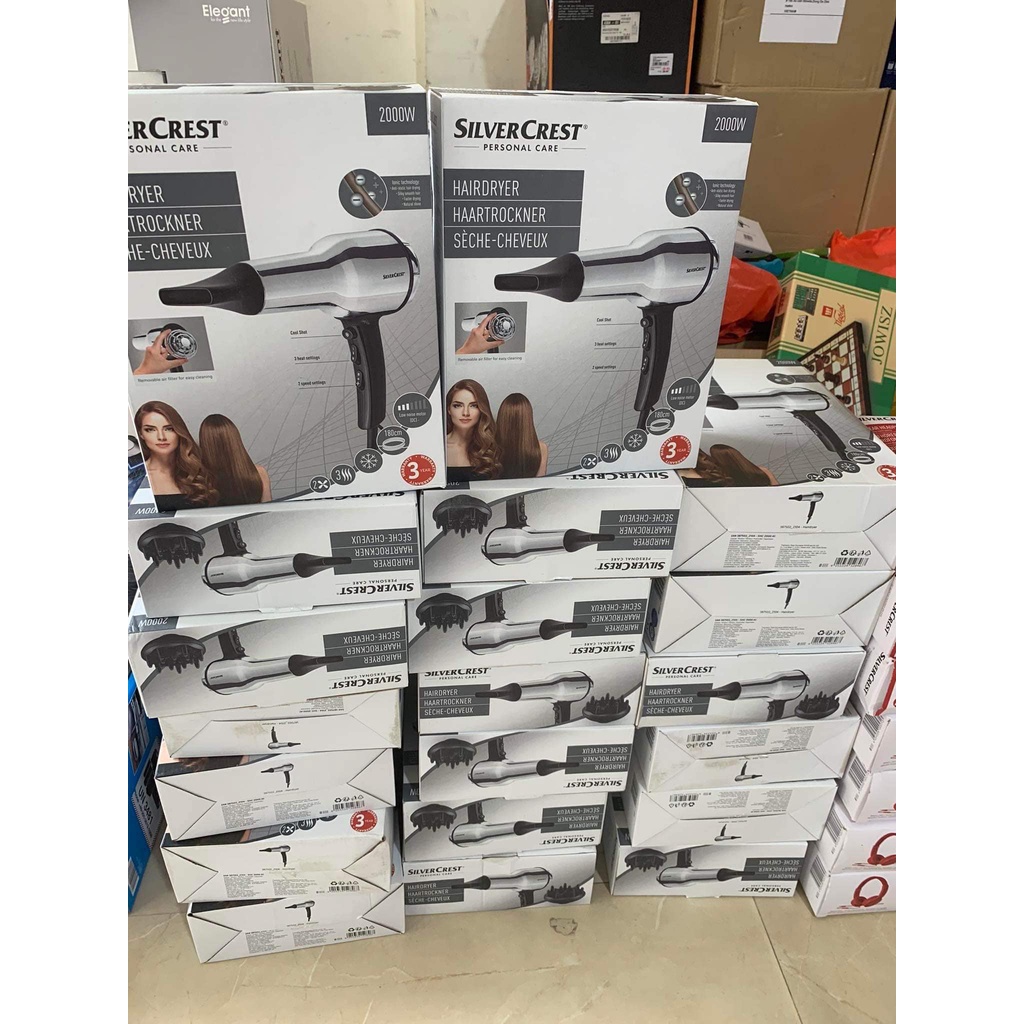 MÁY SẤY TÓC SILVERCREST 2000W ,BẢO HÀNH 24 THÁNG