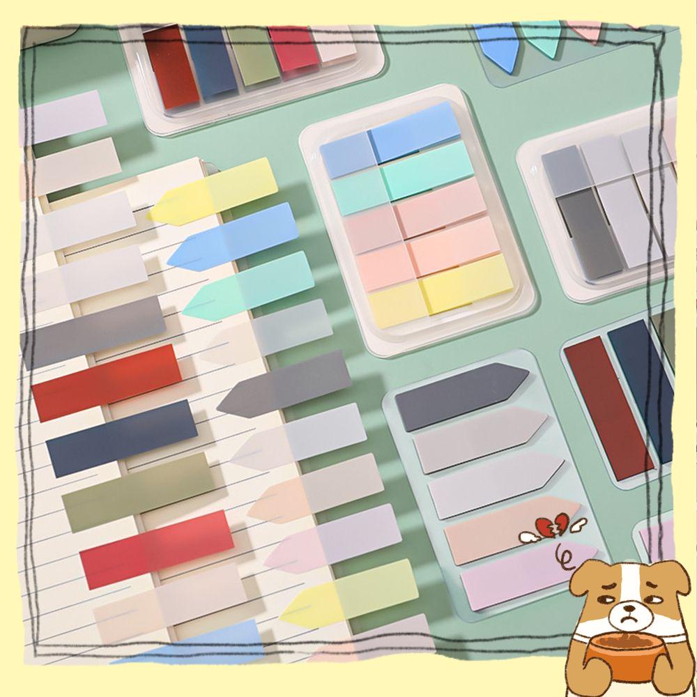 Set 100 Tờ Giấy Ghi Chú Nhiều Màu Sắc Phong Cách Vintage Tiện Dụng Cho Văn Phòng