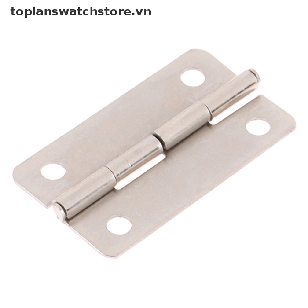 Bộ 12 Bản Lề Hộp Nhạc Mini Bằng Gỗ Kèm Ốc Vít Cho Nhà Búp Bê
