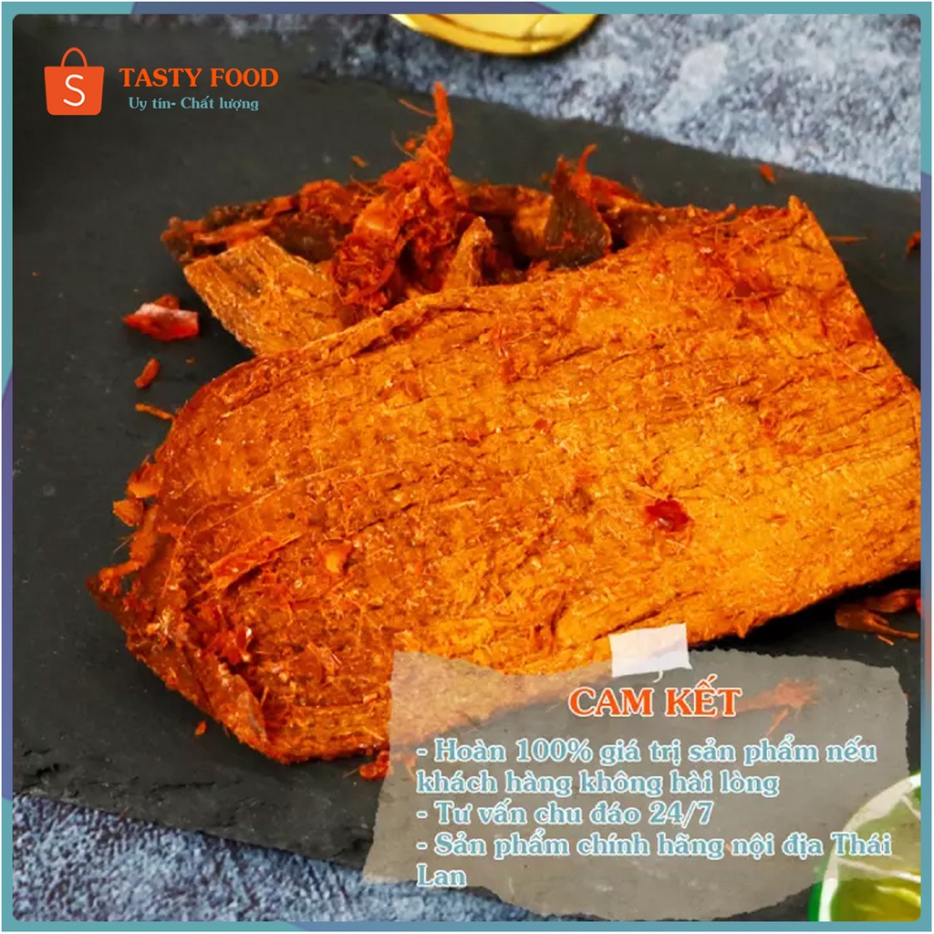 Bò khô miếng Fanxipan gói 50g-100g,thịt khô bò miếng loại 1 đồ ăn vặt Tasty Food | BigBuy360 - bigbuy360.vn