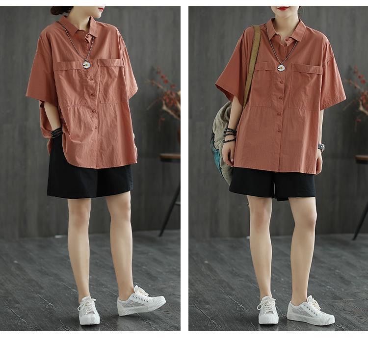 Quần Short Cotton Nguyên Chất Ống Rộng Lưng Cao Mùa Hè Kích Thước Lớn 3xl Dễ Phối Đồ Hàng Mới Năm 2021