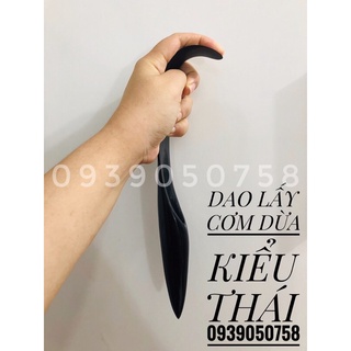 Dao sừng lấy cơm dừa / dao lóc cái dừa cùi dừa non