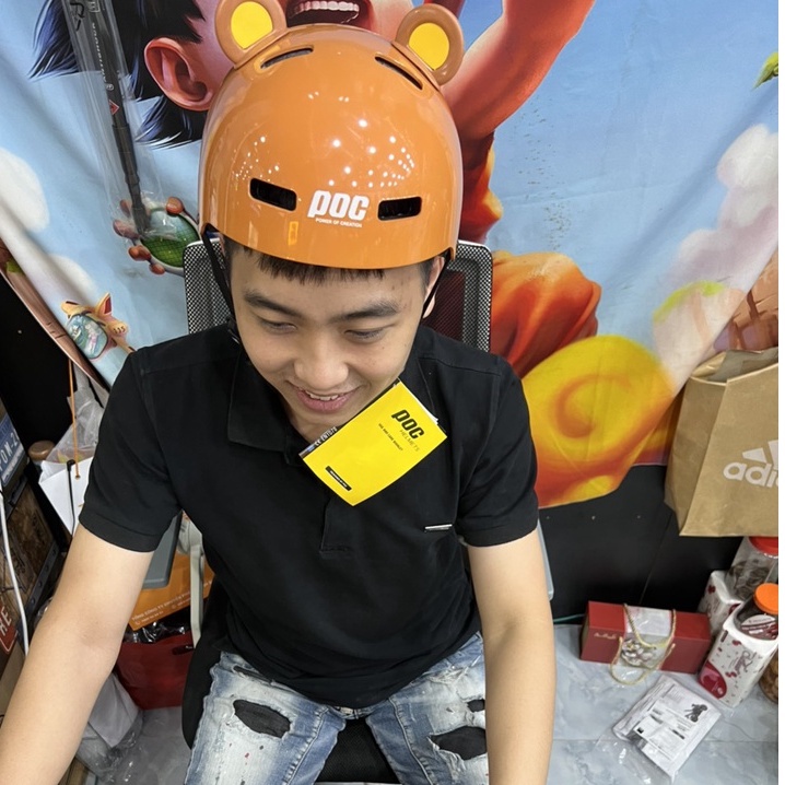 Tai gấu mũ bảo hiểm, gắn trang trí nón bảo hiểm độc lạ, cute