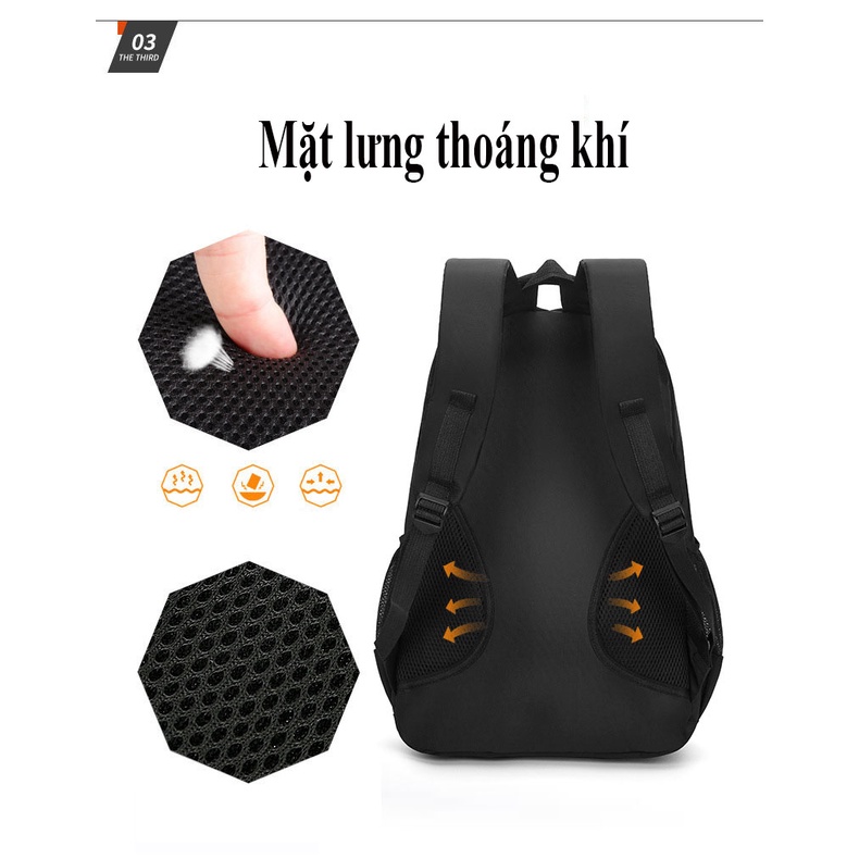 [Mẫu hot- Size cao 48cm] Ba Lô Đi Học Đi chơi Du Lịch Ngoài Trời Có Sức Chứa Lớn Mẫu Mới Năm 2022 Dành Cho Nam Nữ