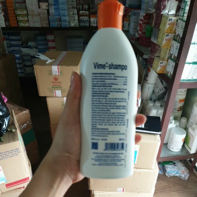 Sữa tắm cho chó và thú cảnh diệt ve, bọ chét, rận - Vime shampo (300ml)