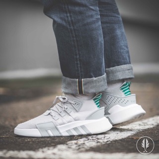 Giày thể thao Sneaker eqt 2018 ghi xanh