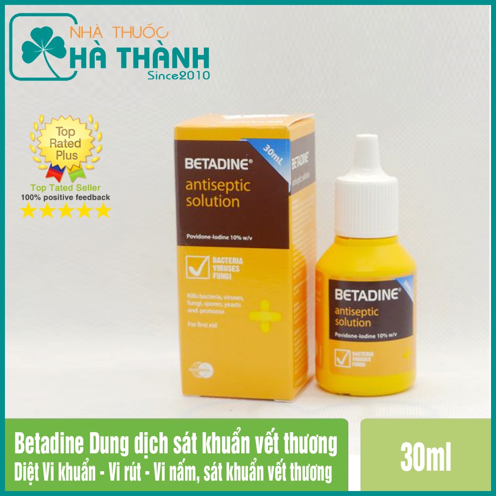 BETADINE - dung dịch sát khuẩn