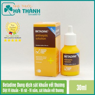 Betadine - dung dịch sát khuẩn