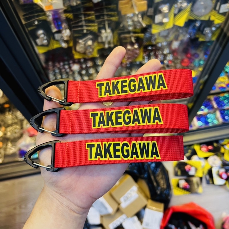 Móc Khoá Dây Takegawa Nổi Bật Với Phối Màu Dây Đỏ