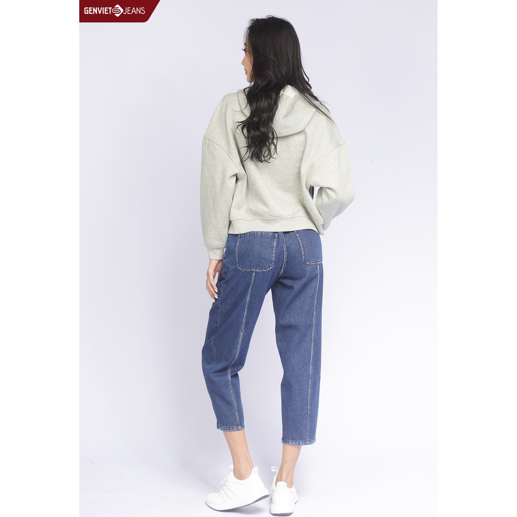 Áo khoác nỉ nữ DK124H1591 GENVIET JEANS