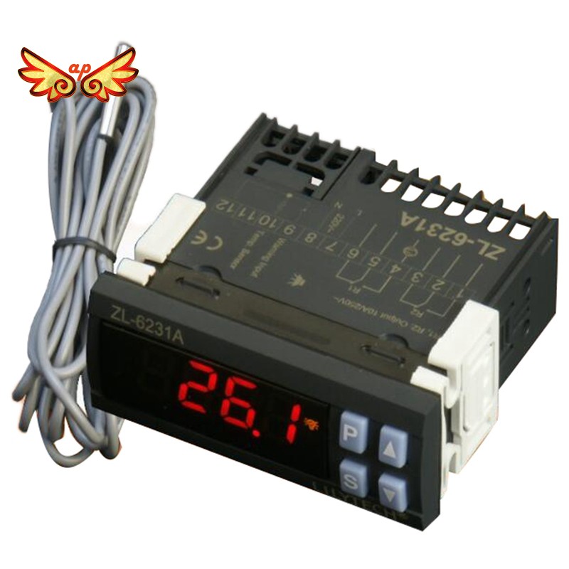 Bộ điều khiển máy ấp trứng có phần điều nhiệt kèm đồng hồ bấm giờ đa năng LILYTECH ZL-6231A