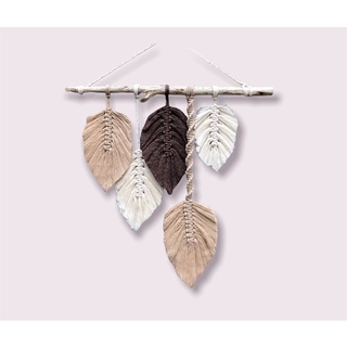Mành lá macrame đơn giản mộc mạc khiến căn phòng của bạn sang trọng hơn