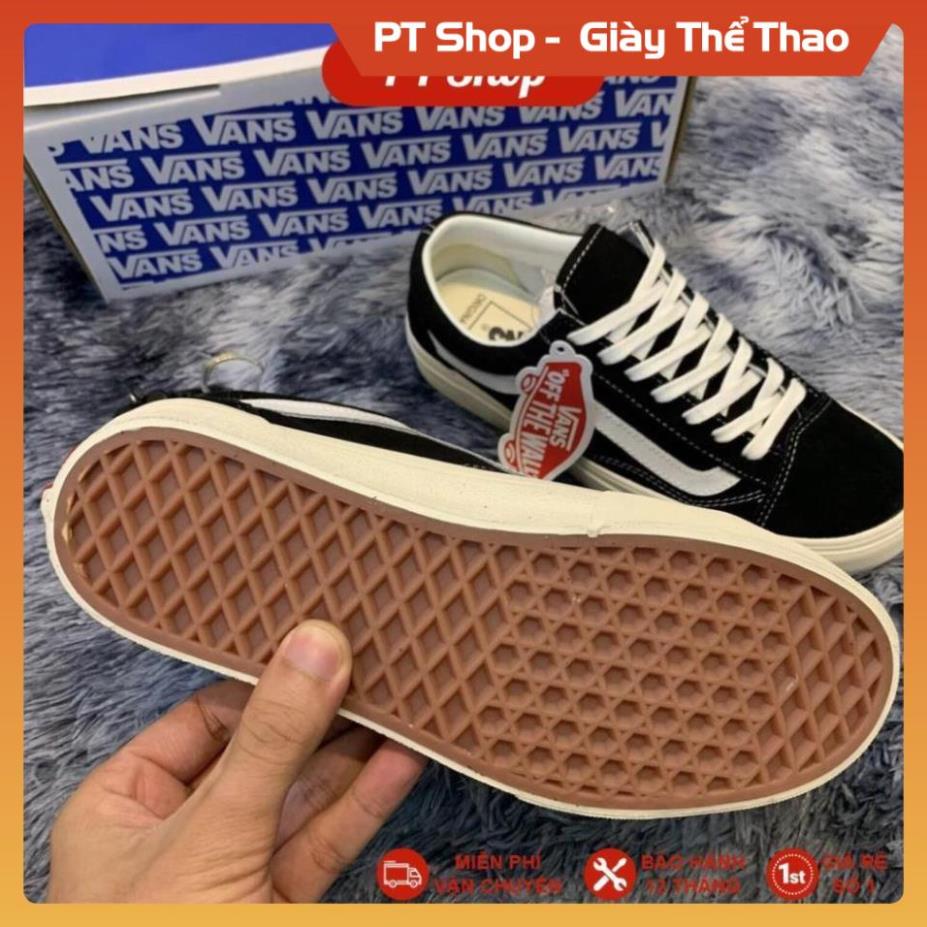 [FreeShip –Xả giá gốc] [Hàng Xịn] Giày Sneaker Van, Giầy Vans đen trắng Vault Sneaker