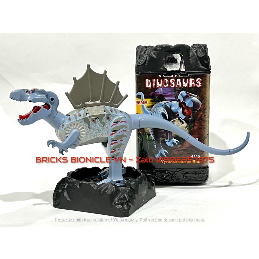 LEGO DINOSAURS - ĐỒ CHƠI XẾP HÌNH LEGO KHỦNG LONG DINOSAURS - 6720 TYRANNOSAURUS REX - KHỦNG LONG BẠO CHÚA