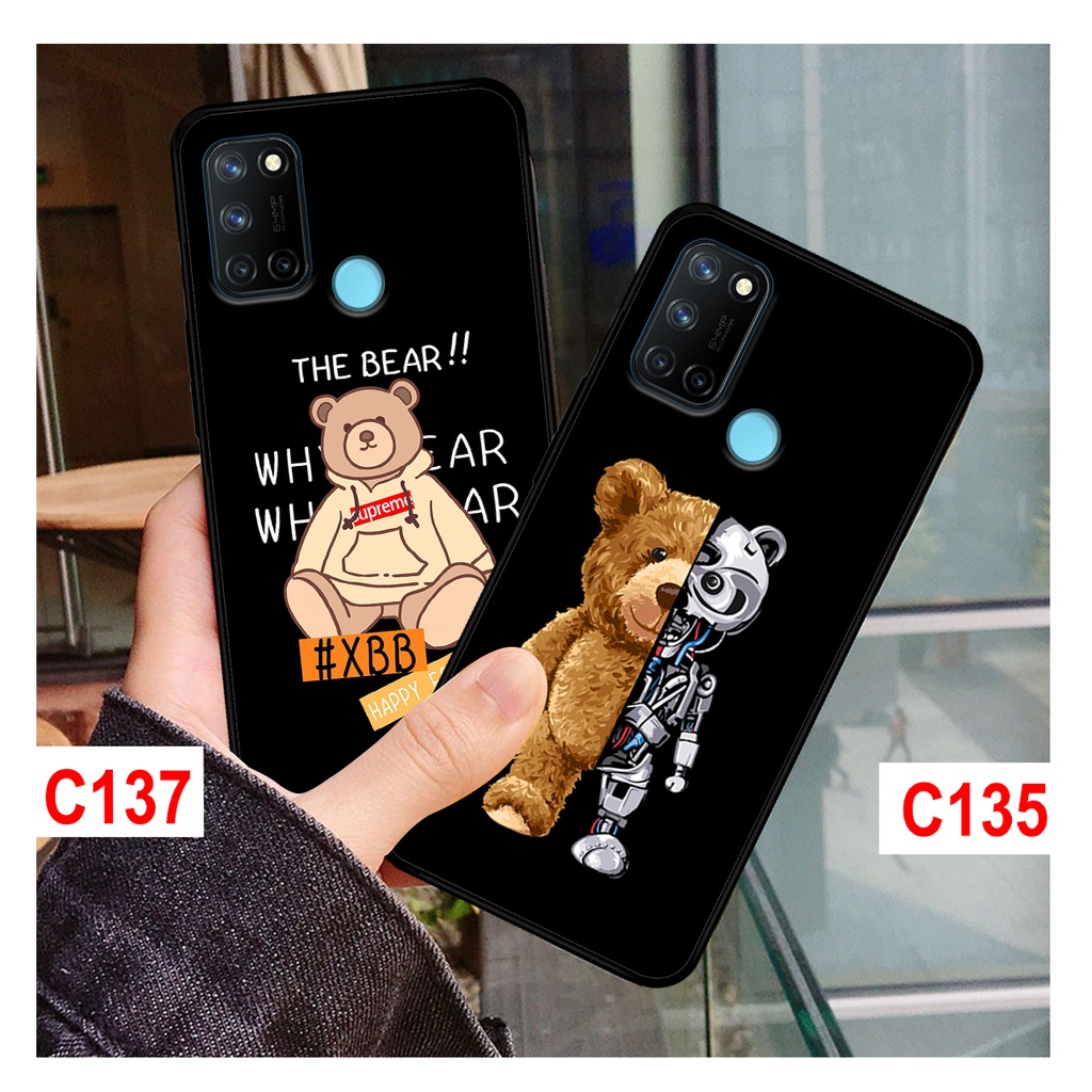 Ốp Lưng Realme C17-Realme 7i in hình gấu bông dễ thương. ốp realme in hình rẻ bền đẹp