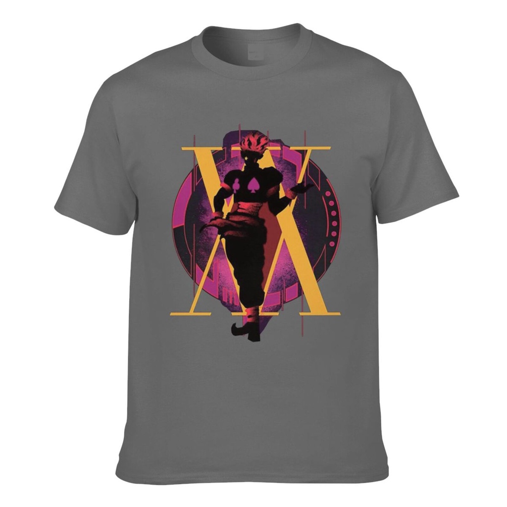 Hunter X Hunter Manga Fam Hisoka Áo thun Cotton nam