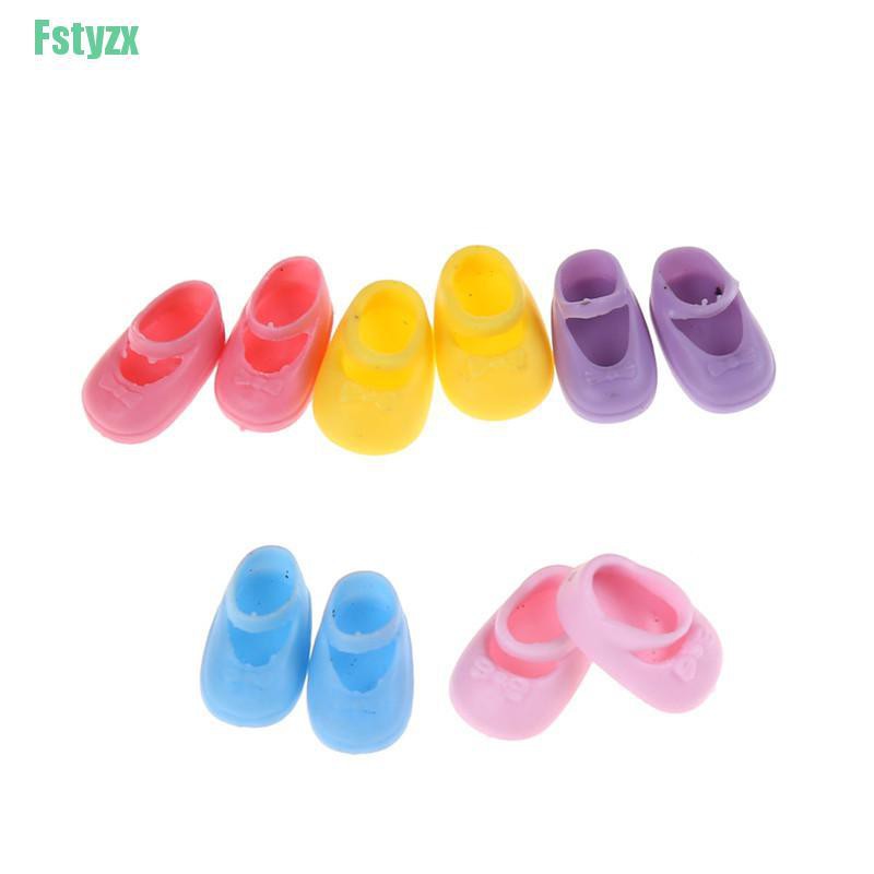 fstyzx 5Pairs Fashion Shoes Boots For Sister Kelly Eva Doll Kids Gift