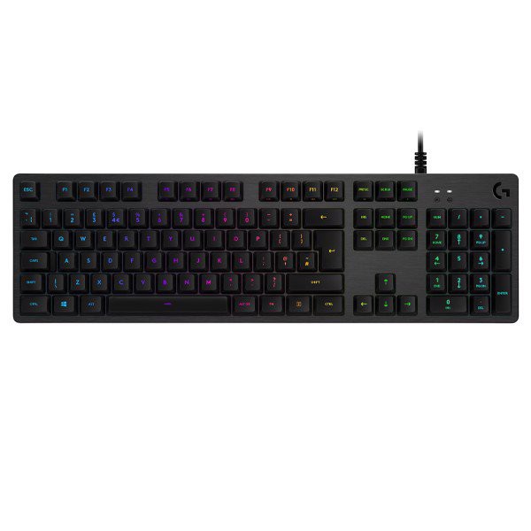 [Quà tặng tấm kê tay phiên bản giới hạn] Bàn Phím Cơ Logitech G512 CARBON GX SWITCH LIGHTSYNC RGB