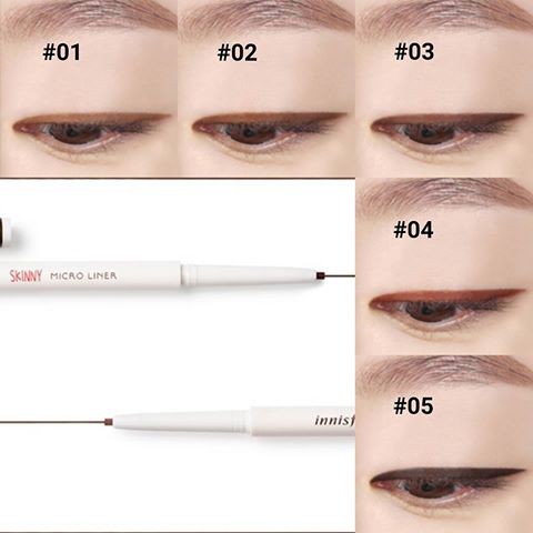 Chì kẻ mắt siêu mảnh Innisfree Skinny Micro Liner