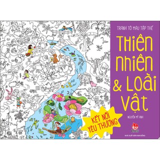Tranh Tô Màu Tập Thể - Thiên Nhiên Và Loài Vật