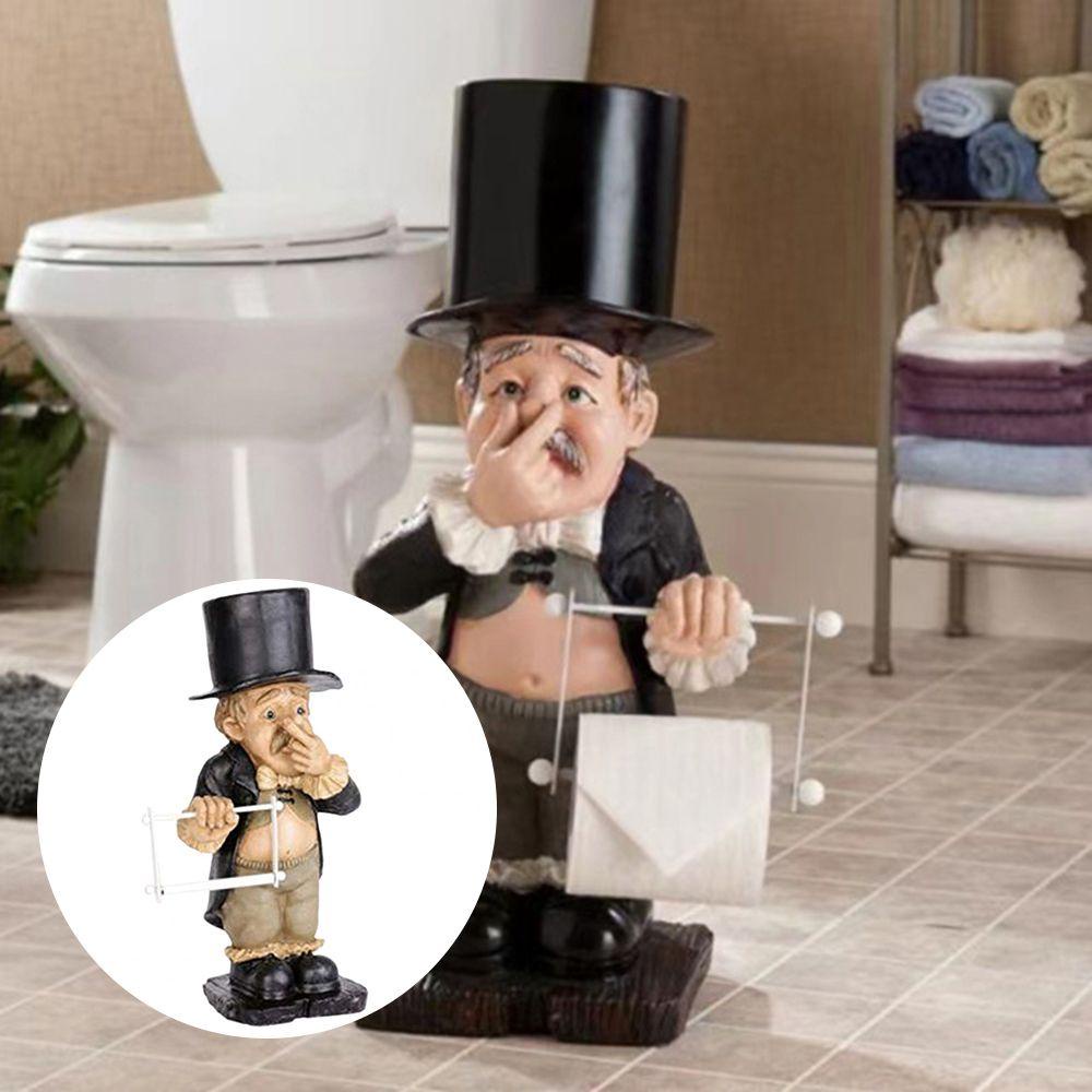 LAKAMIER Giá Đỡ Khăn Để Bàn Bằng Nhựa Resin Thiết Kế Sáng Tạo Vui Nhộn Trang