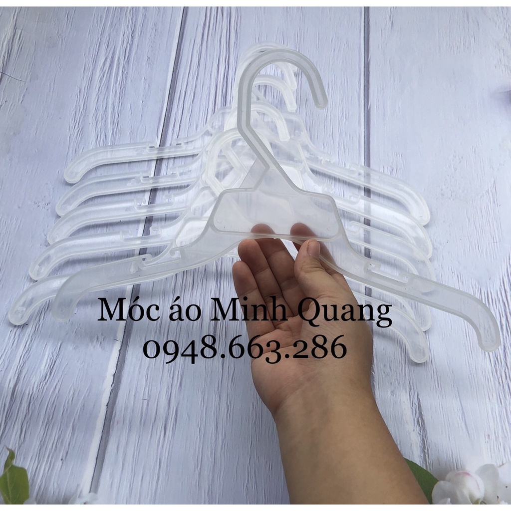 móc treo quần áo-mắc nhựa trẻ em vai dẹt có thiết kế rãnh chống trượt ở vai móc-nhựa dẻo chắc chắn