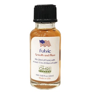 Phân hữu cơ Organic tăng năng suất giải độc đất ra rễ nhanh Khoáng vi lượng Fulvic cân bằng pH và giải độc đất 20ml