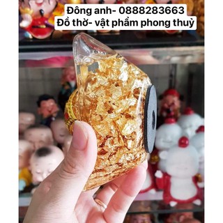 Thỏi Vàng Pha Lê Phong Thủy ( Tài Lộc _ May Mắn )