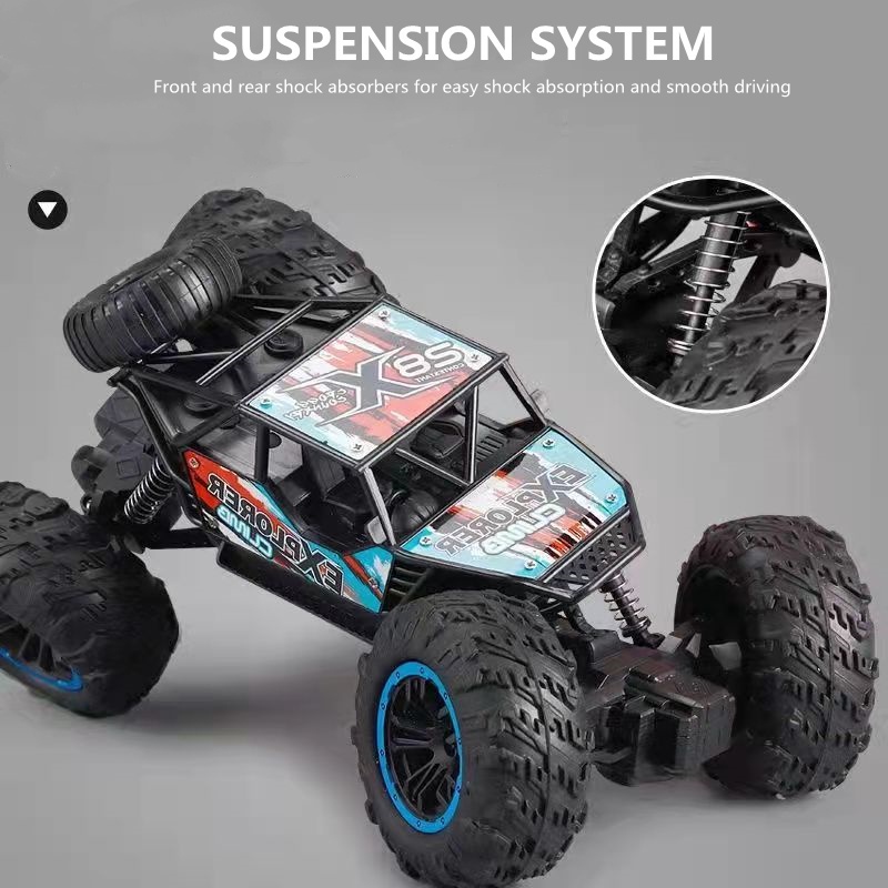 Xe Địa Hình Điều Khiển Từ Xa 20KM / H 4WD 1: 16 Kèm Phụ Kiện