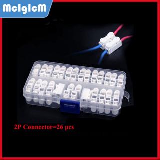 Đầu nối thiết bị điện có lò xo tải 2P đa năng