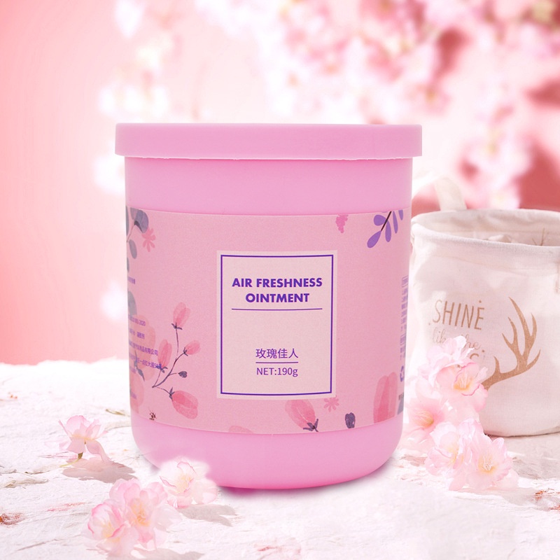 Sáp Thơm Phòng Hương Hoa - Sáp Khử Mùi Nhà Vệ Sinh, Phòng Ngủ, Ô Tô 7 Mùi Hương Hộp 190G