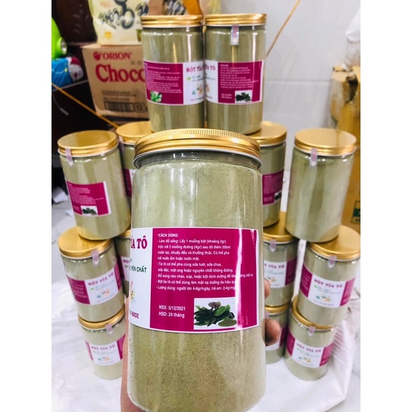 500gr Bột tía tô sấy lạnh nguyên chất mới nhất năm 2023