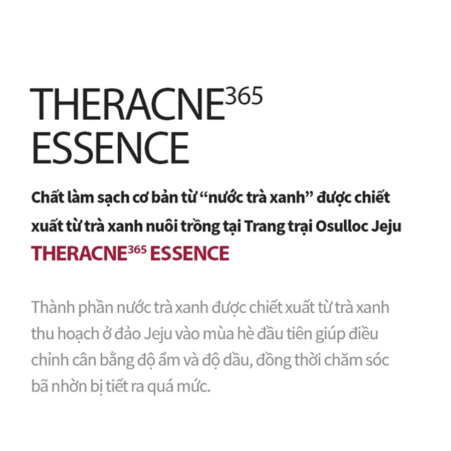 Tinh Chất Dưỡng Da Chuyên Sâu Aestura Theracne365 Essence 50ml GomiMall