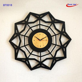 ĐỒNG HỒ TREO TƯỜNG GỖ CNC (Trang trí gỗ)