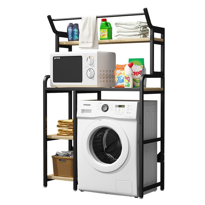 Giá treo máy giặt từ sàn đến trần phòng tắm ban công nhà vệ sinh để đồ sáng tạo đa chức năng < | BigBuy360 - bigbuy360.vn