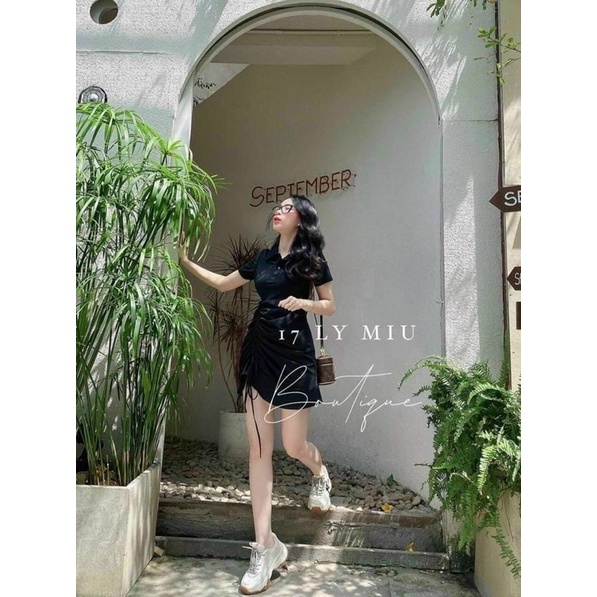 Đầm Polo Rút Eo Bigsize 55kg Đến 100kg