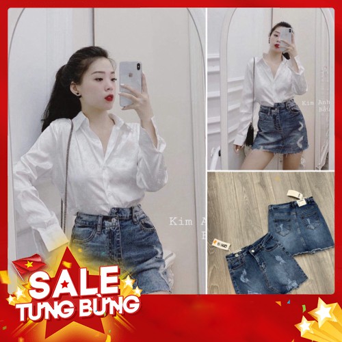 -Hàng nhập khẩu Bán Sỉ Chân váy jean có quần bên trong sale Liên hệ mua hàng  084.209.1989