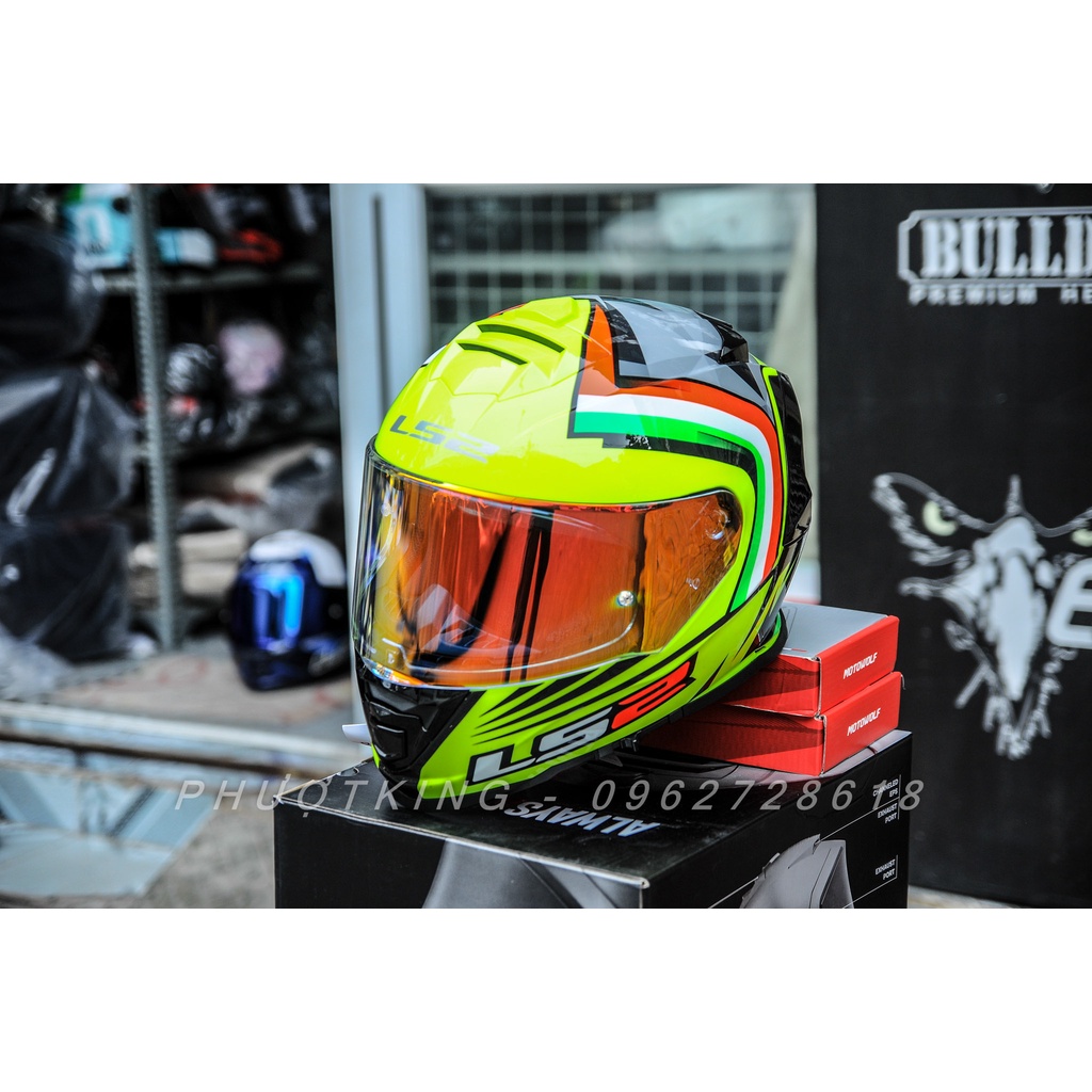 Mũ fullface LS2 FF800 Nepa Replica kính tùy chọn màu tặng kèm Pinlock