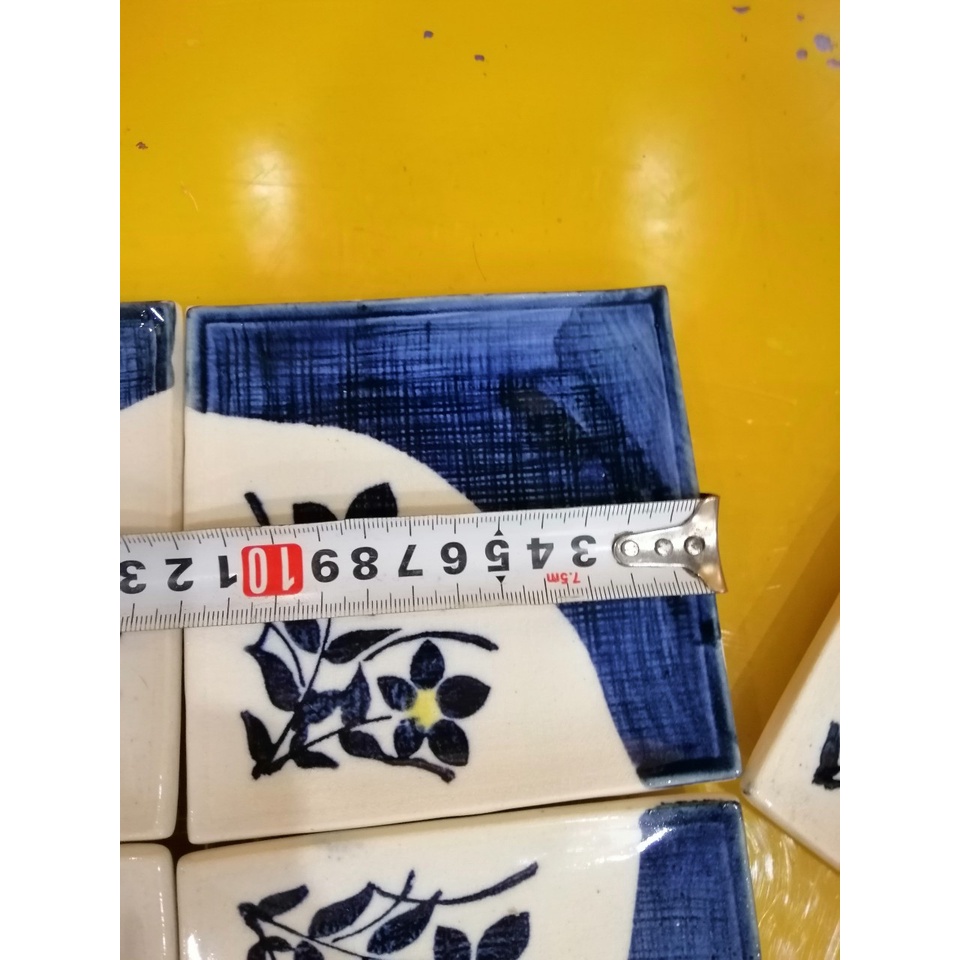 Bộ 6 đĩa sứ nội địa Nhật, size 12cm (mã 920)