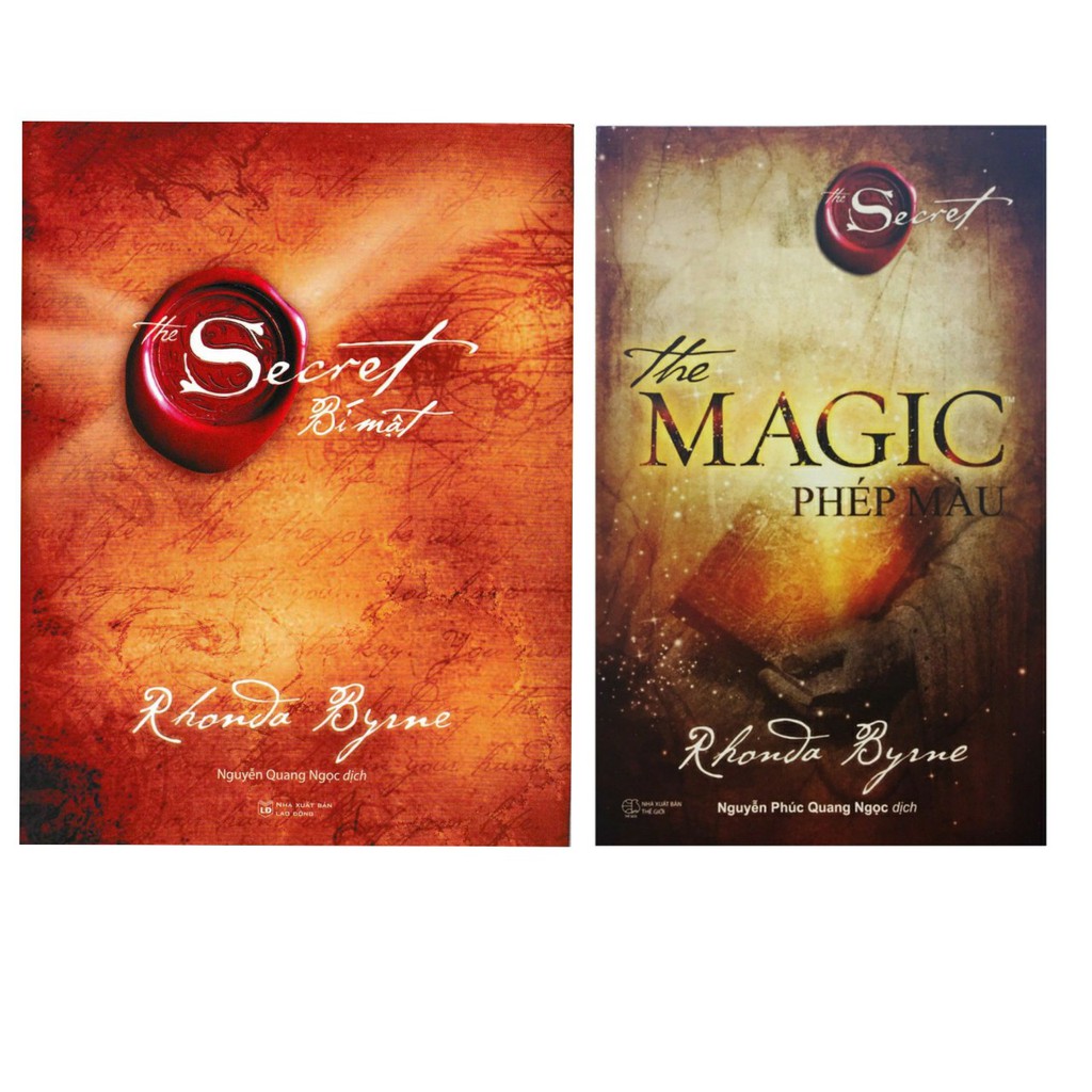 Sách - Combo 3 cuốn sách kinh tế hay , Bí mật secret + the magic phép màu + the power sức mạnh