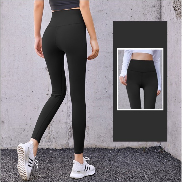 Bộ đồ tập gym nữ  2 món, bộ quần áo tập yoga tôn dáng nâng mông áo dài tay croptop và quần dài