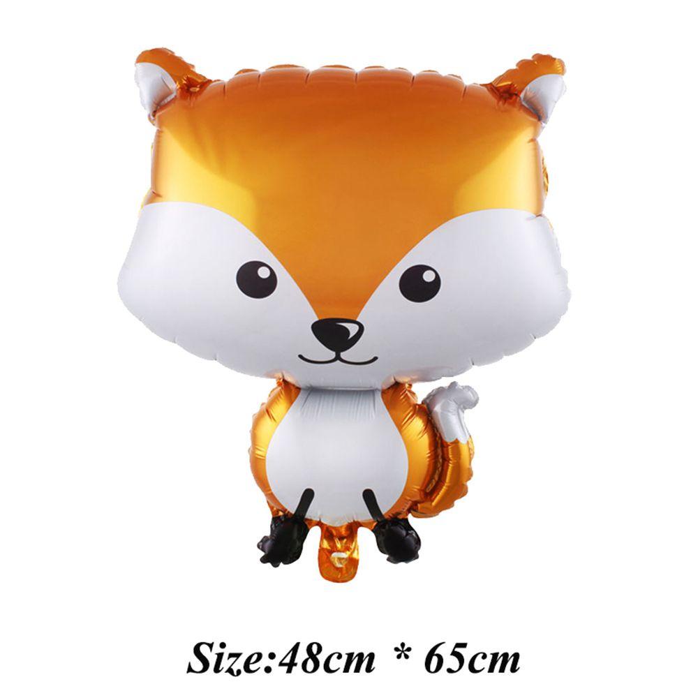 Bong Bóng Bơm Hơi Hình Nhím &amp; Chú Sóc Màu Ngà Dùng Để Trang Trí Tiệc Sinh Nhật