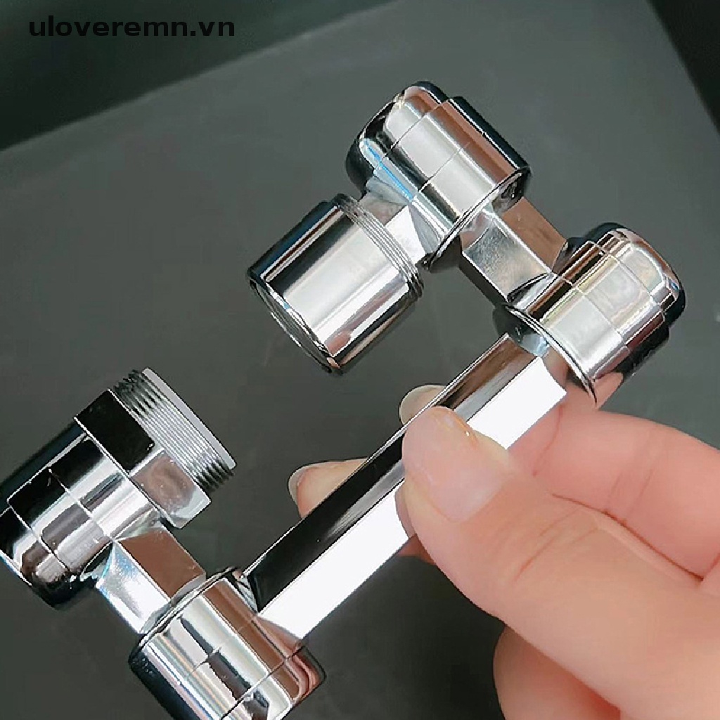 Đầu Nối Dài Vòi Nước Bồn Rửa Nhà Tắm Xoay 1080 Độ 2 Chế Độ Tiện Dụng