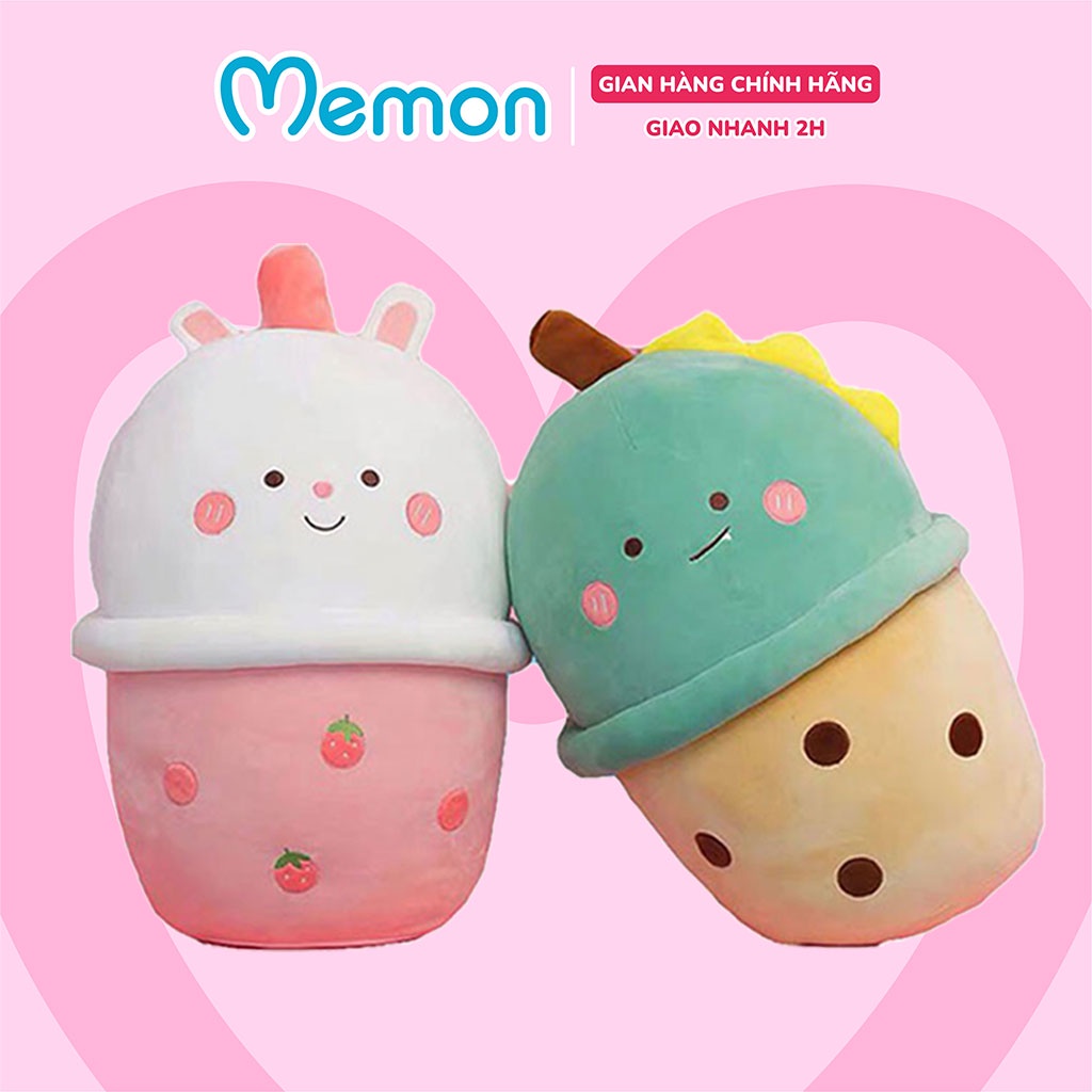 Gấu Bông Trà Sữa Trái Cây Cao Cấp Memon