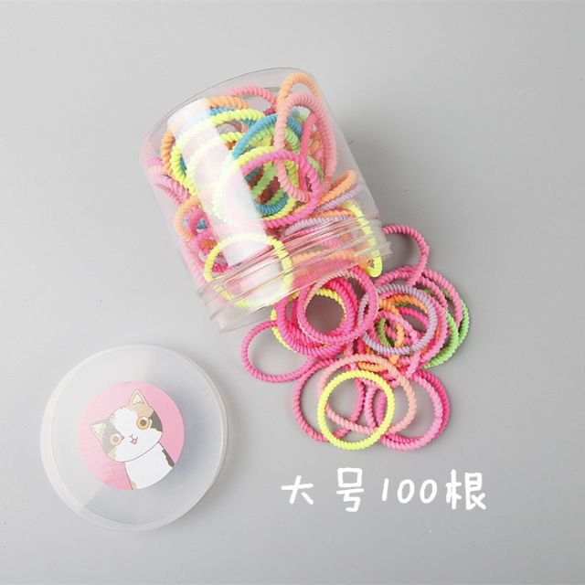 100 cái cột tóc cho bé đủ màu một kiểu