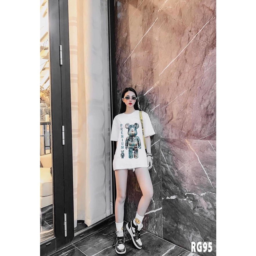 Áo phông gấu in 5d